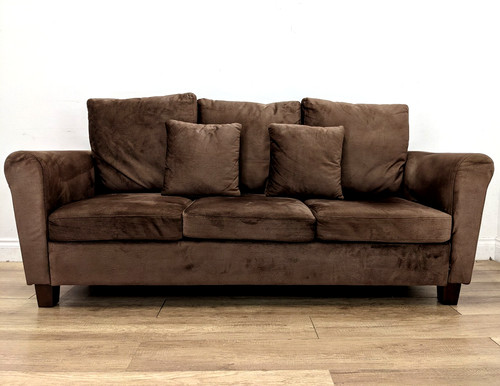 Sofa seater brown - sofa,