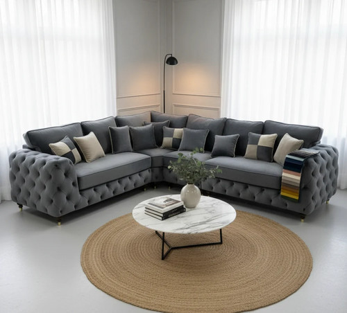 Ashton grey corner - grey,