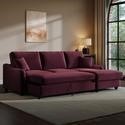 4 Seater velvet Modern Fabric