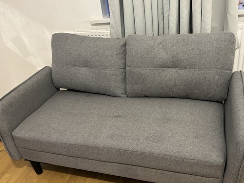 Modern grey seater sofa - grey,